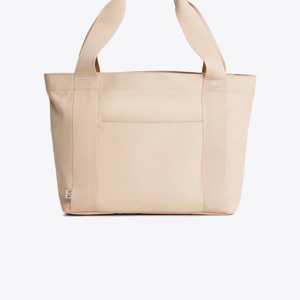 Beige Tote Bag